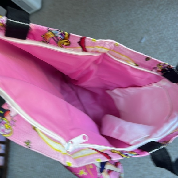 Sailor Moon Pink Tote Bag – Luna Cat Print  Kawaii Anime Purse Y2K giirlhoodcore - Picture 5 of 5